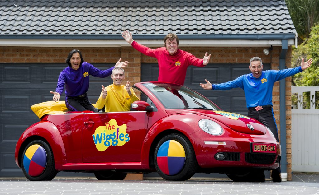 Volkswagen and the Wiggles are auctioning a Big Red Car for charity. Volkswagen and the Wiggles are auctioning a Big Red Car for charity.